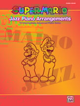 Super Mario Jazz Piano Arrangements piano sheet music cover